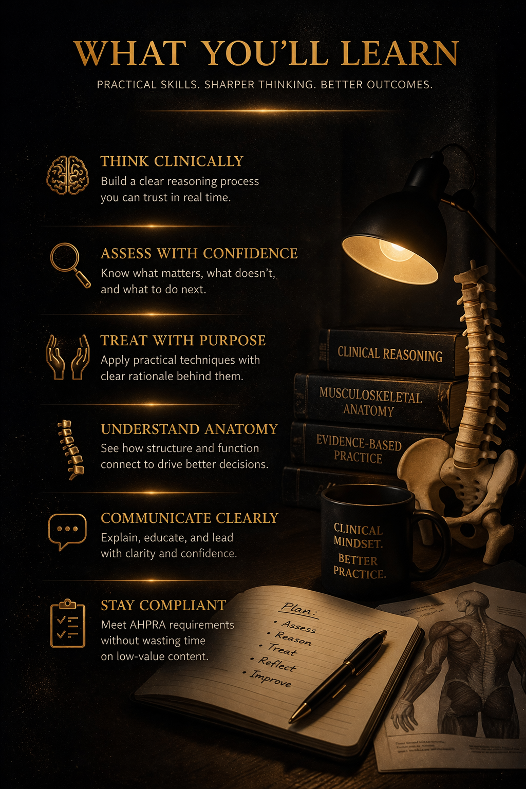 Clinical CPD Hub - What you will learn